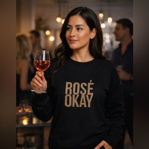 Brunette The Label Black Sweatshirt